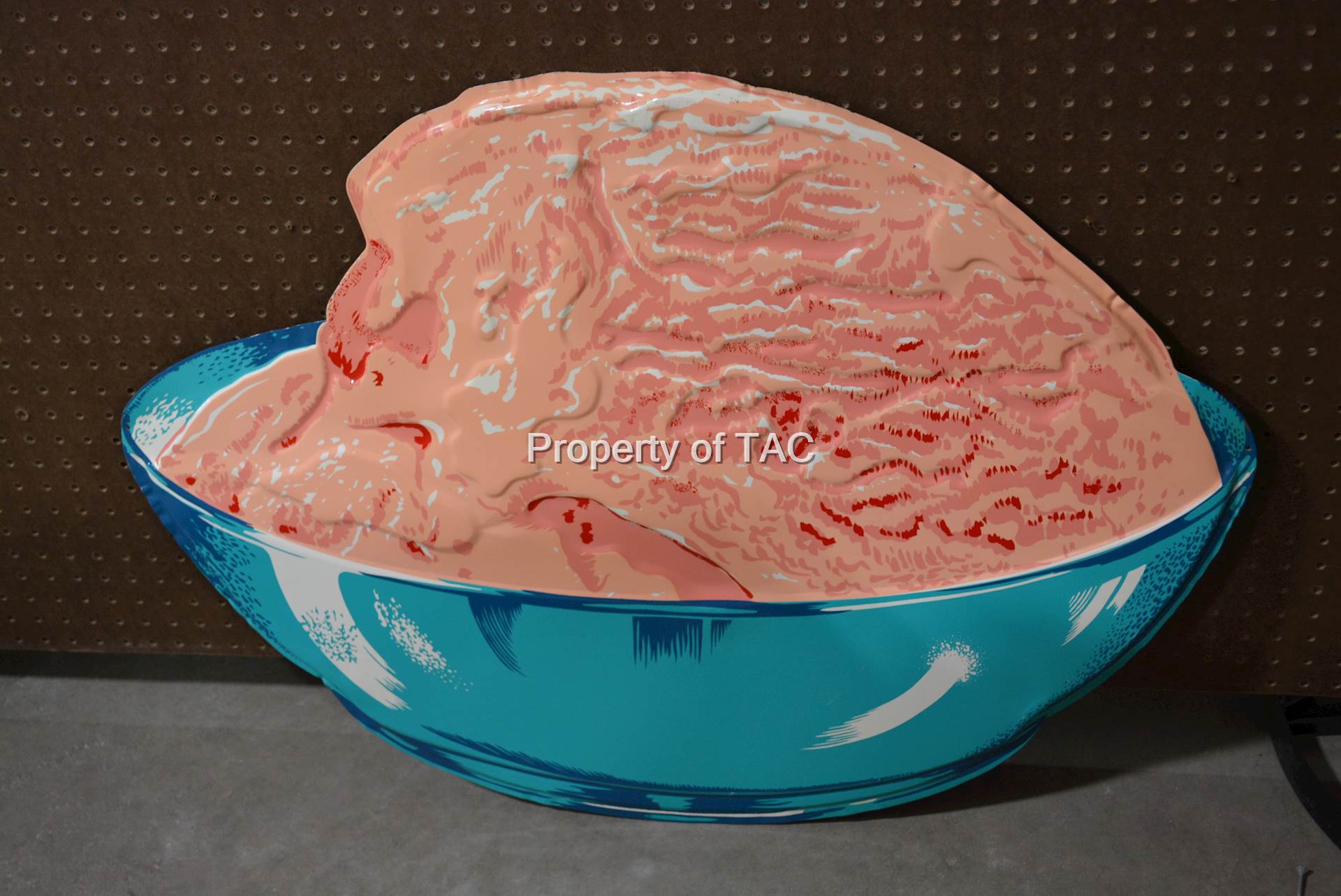 (Coca-Cola) Bowl of Ice Cream Metal Sign