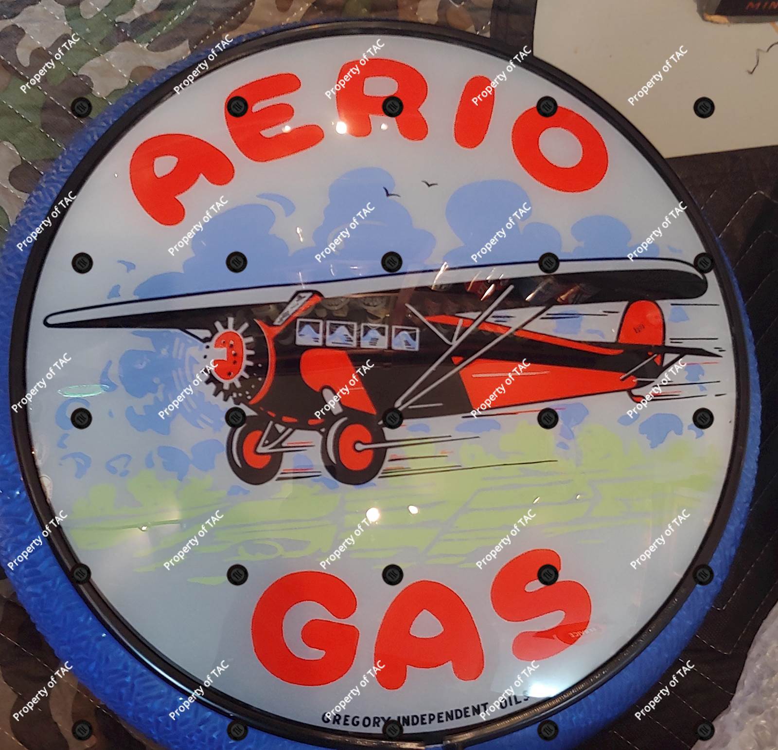 Aerio Gas w/Plane 13.5 Single Globe Lens"