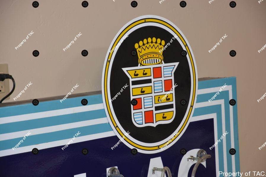 (Cadillac) Crest Logo sign