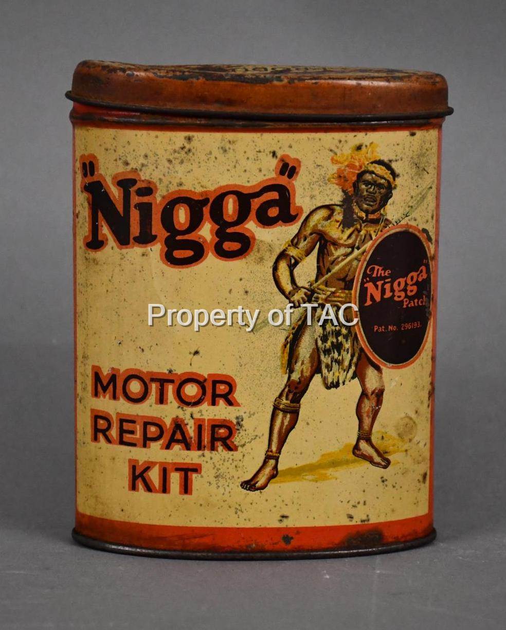 "Nigga" Motor Repair Kit Metal Can