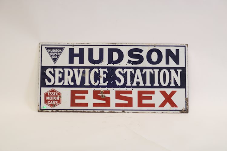 Hudson Essex Service Station Sign