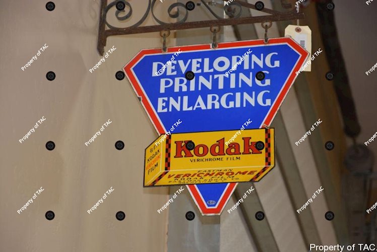 Kodak Developing Print Enlarging sign