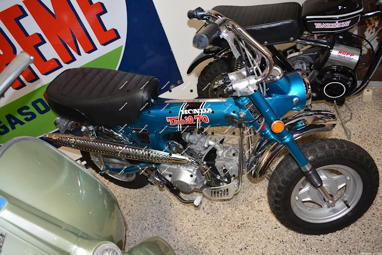 Honda Trail 70 Motorcycle restored