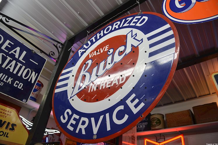 Buick Value in Head Authorized Service sign