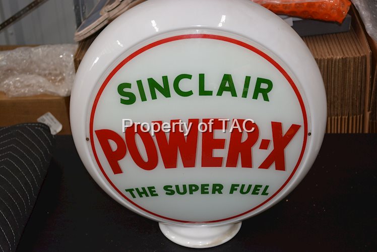 Sinclair Power-X The Super Fuel 13.5" Single Globe Lens