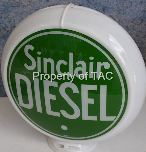 Sinclair Diesel (straight letters) 13.5" Single Globe Lens