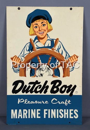 Dutch Boy Marine Finishes w/Logo Metal Sign (TAC)