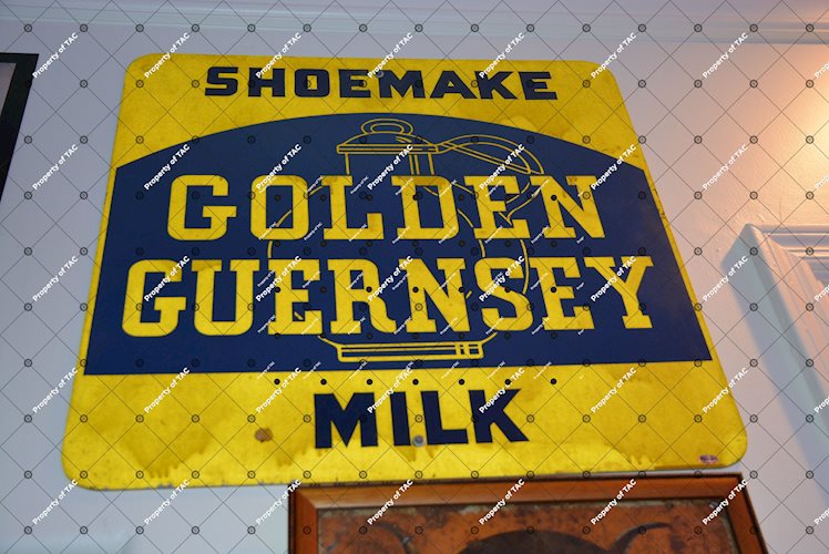 Golden Guernsey Milk Sign