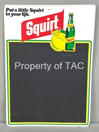 NOS Squirt Menu Board W/ Bottle Graphic
