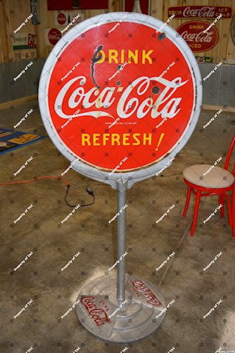 Drink Coca-Cola Refresh! Sign