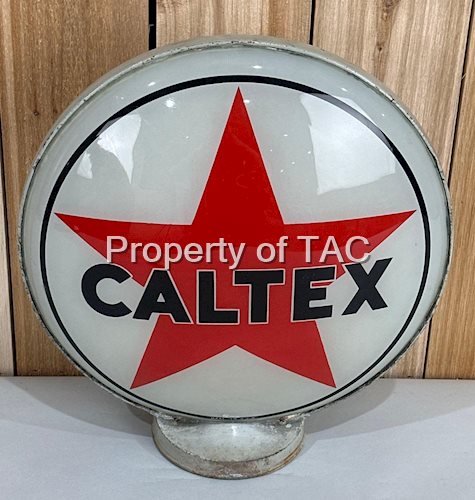 Caltex w/Star Logo 14"D. Globe Lenses
