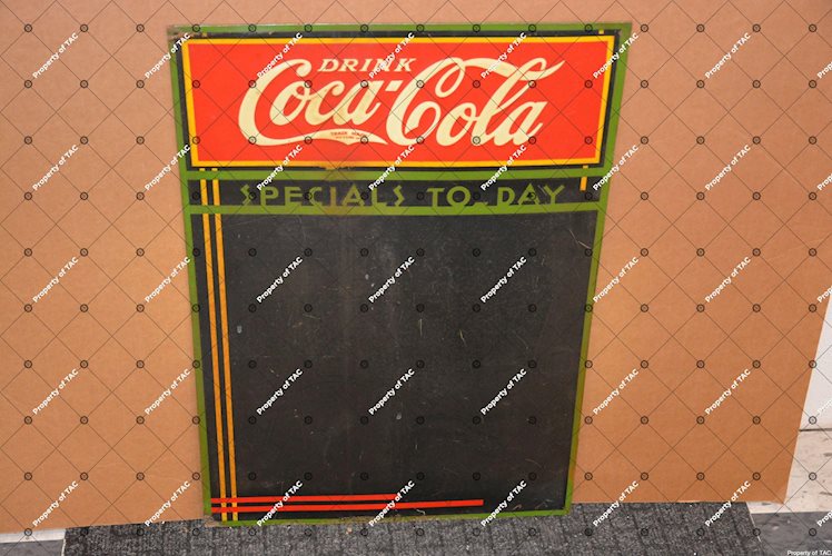 Drink Coca-Cola Special Today sign