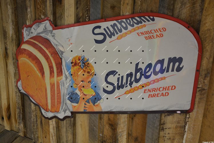 Sunbeam Bread w/logo sign