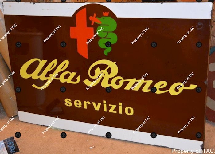 Alfa Romeo Servizio sign
