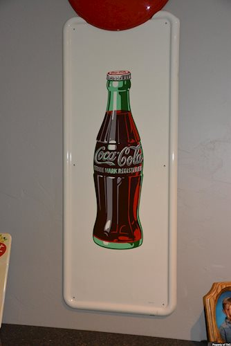 (Coca-Cola) Bottle sign