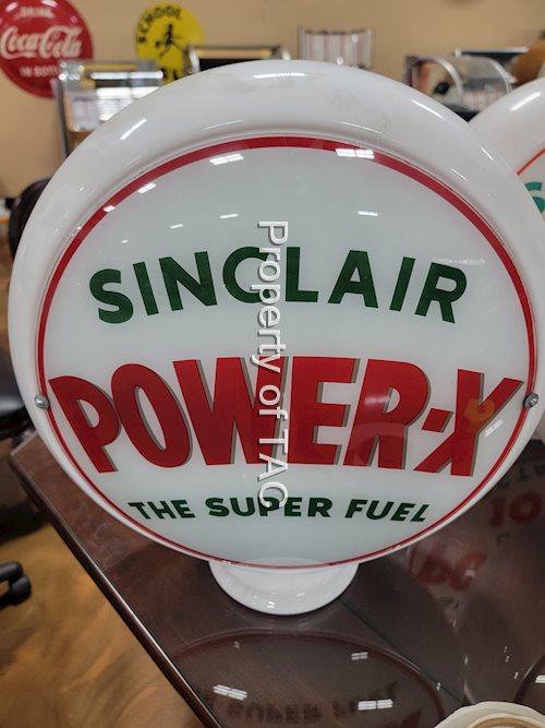 Sinclair Power-X The Super Fuel 13.5" Globe Lenses