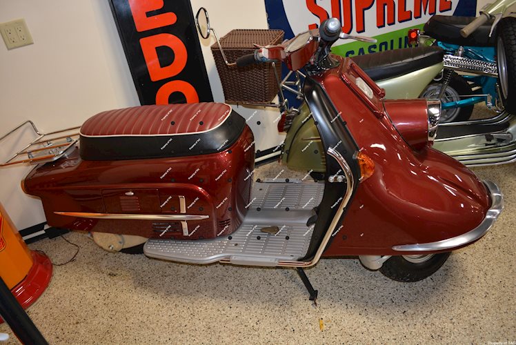 Heinkel Motor Scooter restored