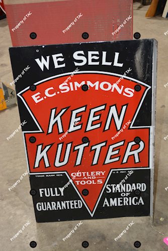 We Sell Keen Kutter Porcelain Sign