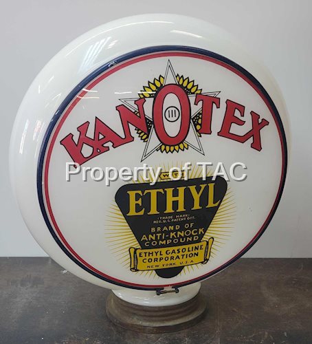 Kanotex w/Ethyl Logo Single Gill Lens & Globe