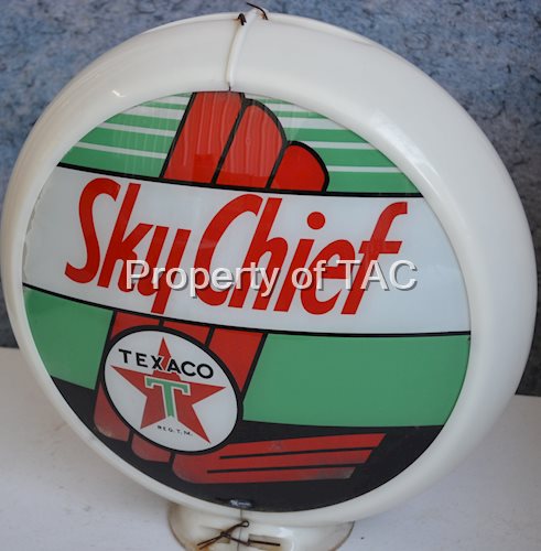 Texaco (white-T) Sky Chief 13.5" Single Globe Lens