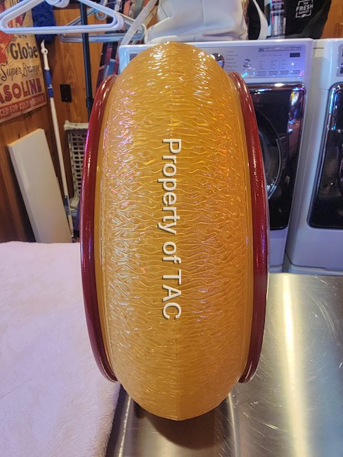 Yellow Ripple Globe Body