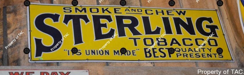 Sterling Tobacco sign