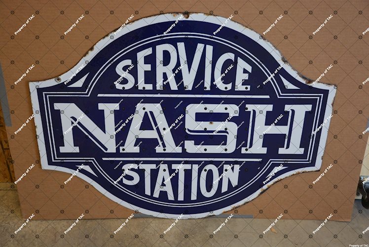 Nash Service Station sign