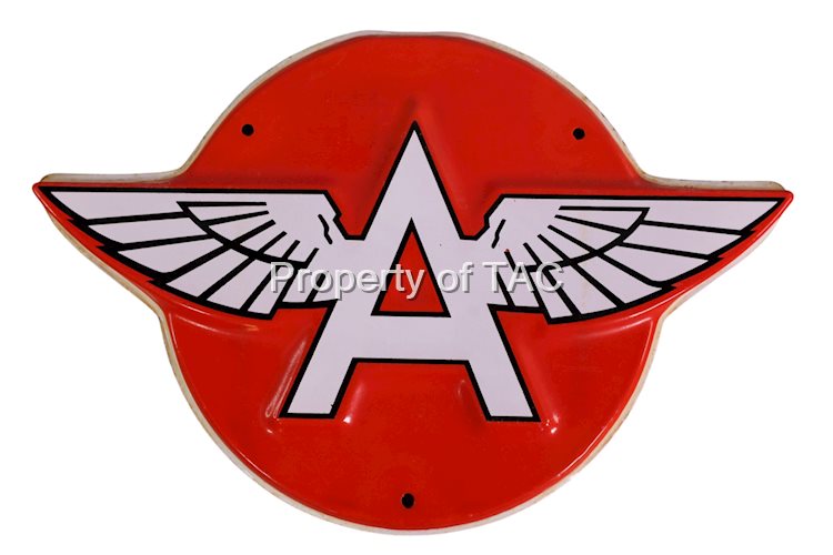 Flying A Porcelain Truck Door Sign