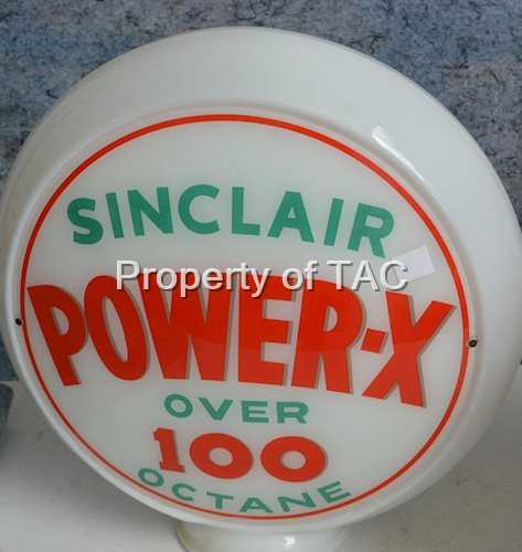 Sinclair Power-X over 100 Octane 13.5" Single Globe Lens
