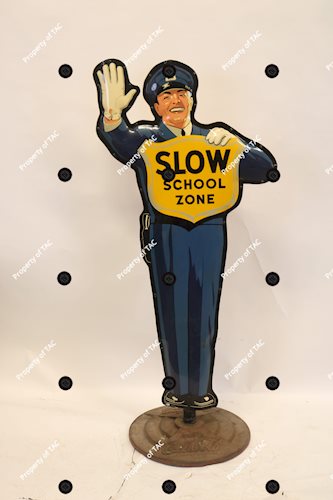 Coca-Cola Police Crossing Guard sign