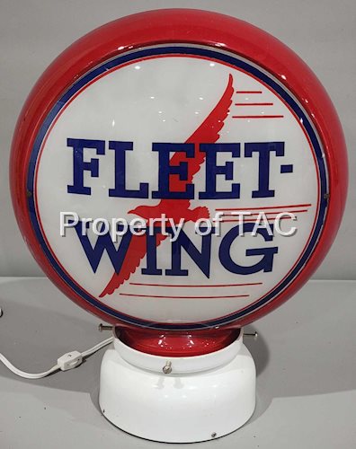 Fleet-Wing w/Large Bird Logo 13.5" Globe Lens