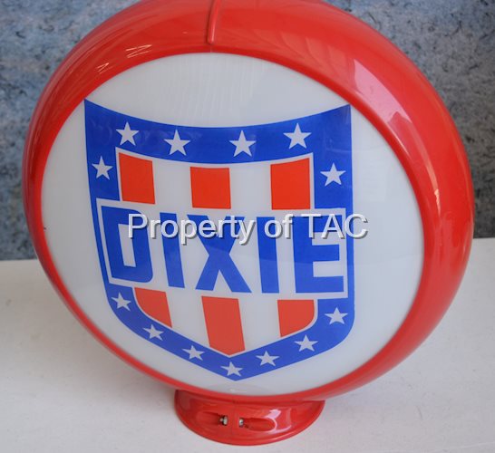 Dixie w/Shield Logo 13.5" Single Globe Lens