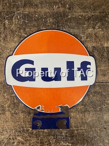 Gulf Lubster porcelain paddle sign