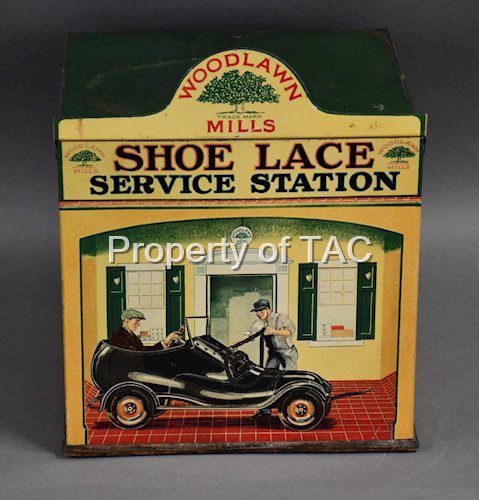 Woodlawn Shoe Lace Service Station Metal Counter-Top Display