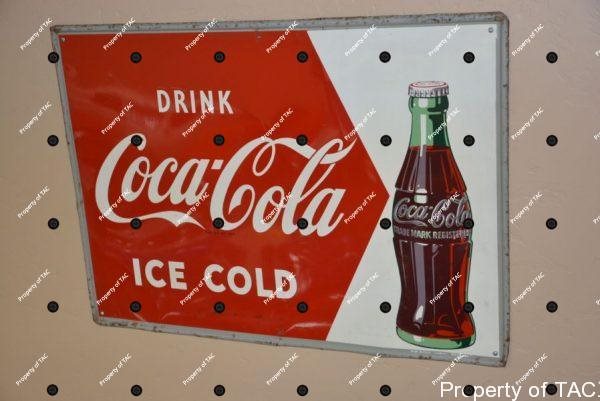 Drink Coca-Cola Ice Cold w/bottle