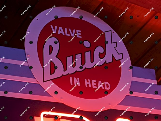 Buick Porcelain Neon Sign (ROUND)