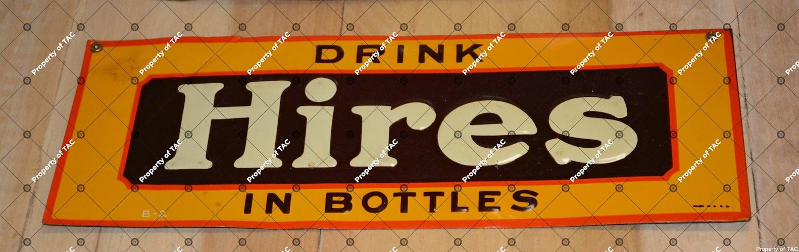 Drink Hires in Bottles sign
