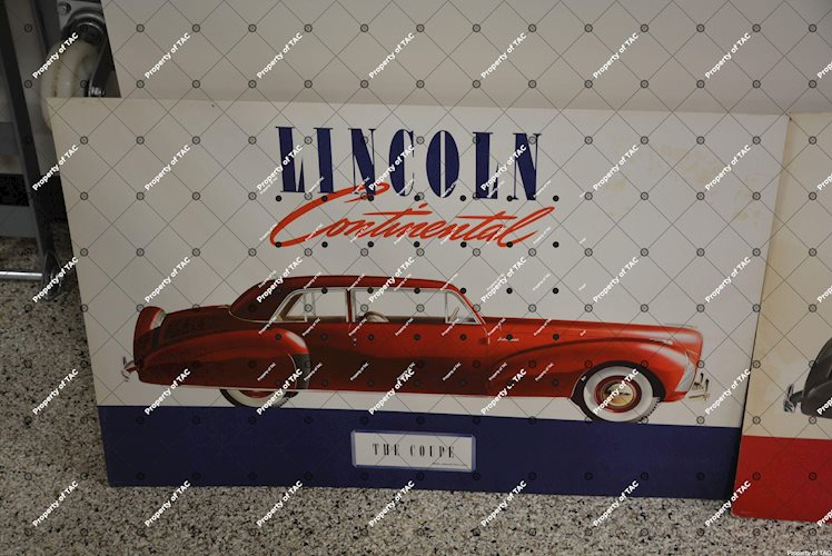 Lincoln Continental The Coupe" Poster"