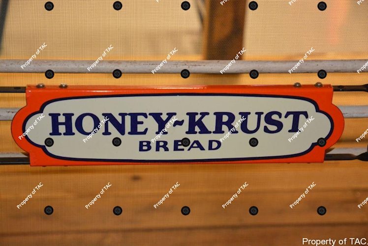 Honey-Krust Bread door push sign