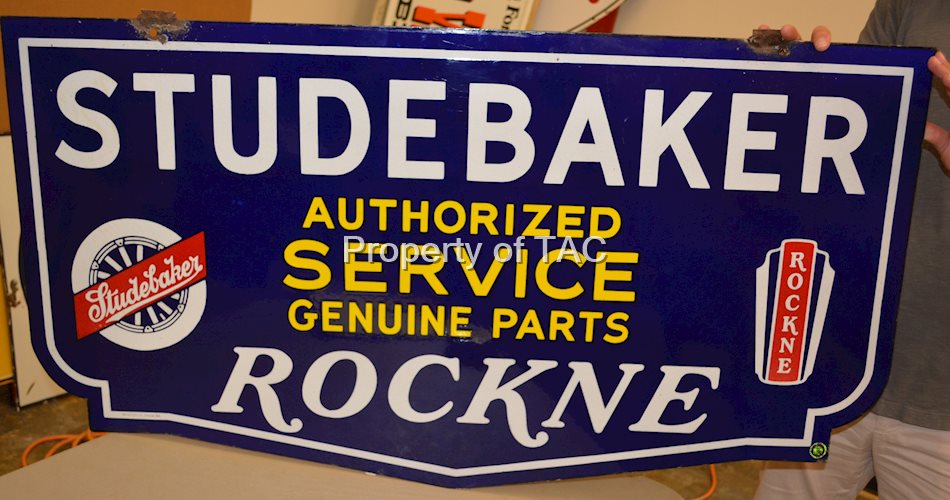 Studebaker Rockne Authorized Service Genuine Parts Sign