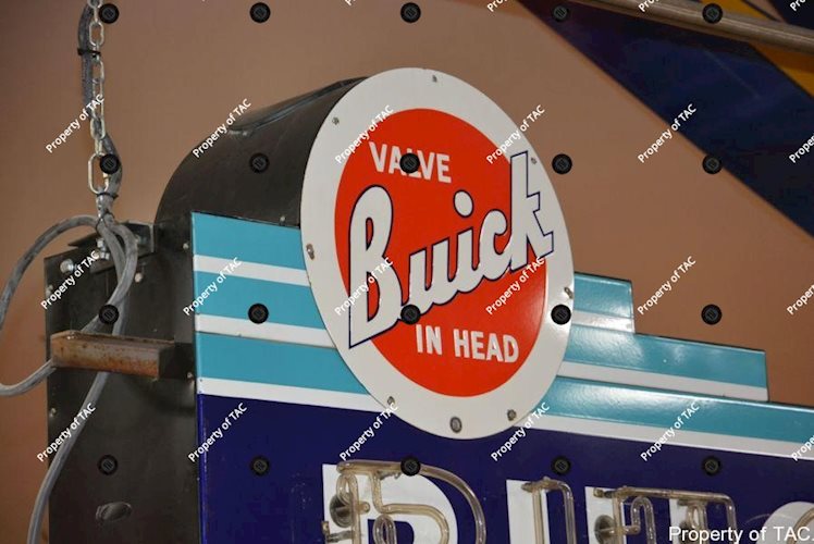 Buick valve in head sign