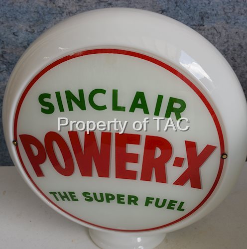 Sinclair Power-X The Super Fuel 13.5" Single Globe Lens