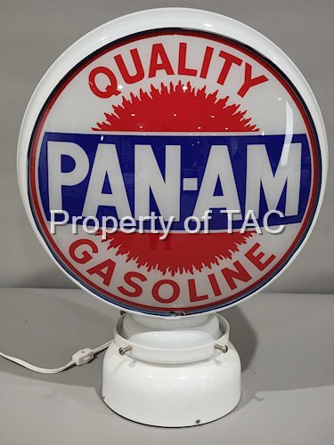 Pan-Am Quality Gasoline 15" Globe Lenses