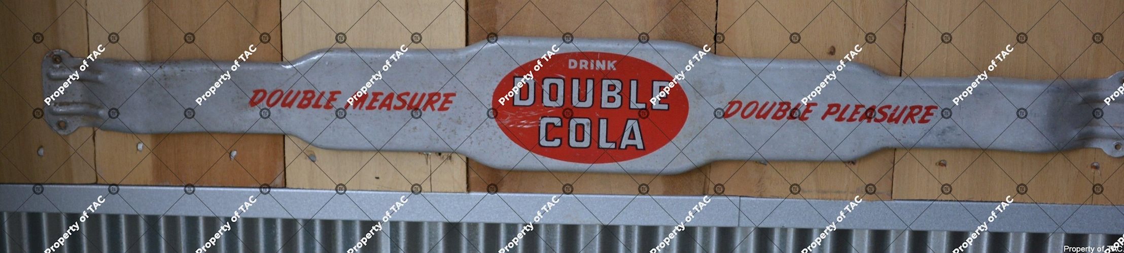 Drink Double Cola Double Measure Double Pleasure" door push"
