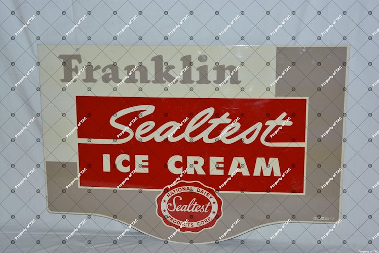 Franklin Sealtest Ice Cream Sign