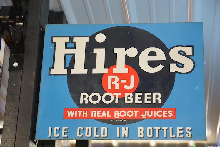 Hires Root Beer sign