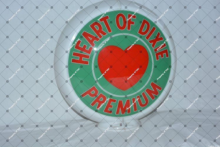 Heart of Dixie Premium w/logo 13.5 Single Globe Lens"