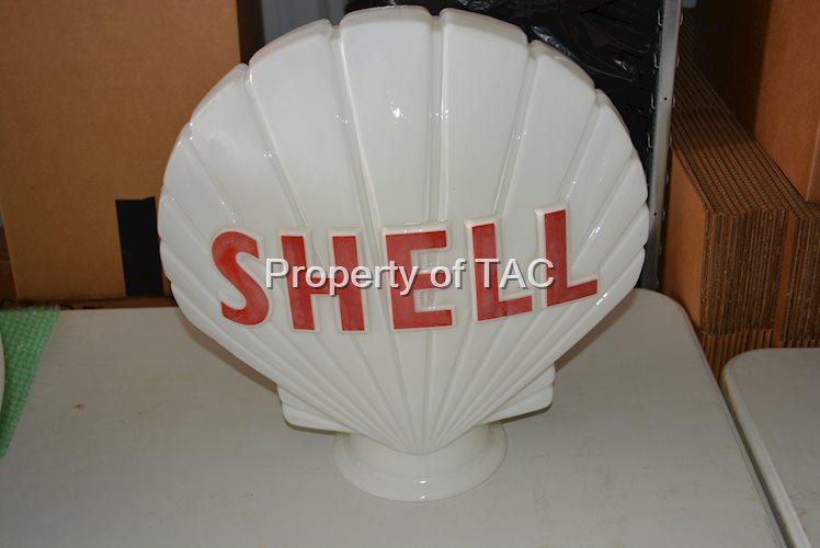 Shell OPC Milk Glass Globe Body