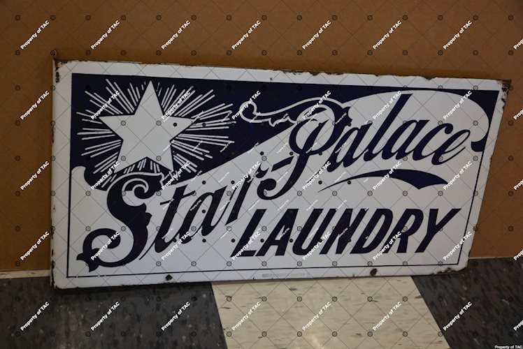 Star-Palace Laundry sign