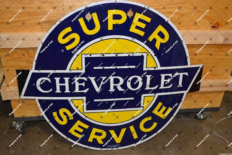Super Chevrolet Service neon sign,